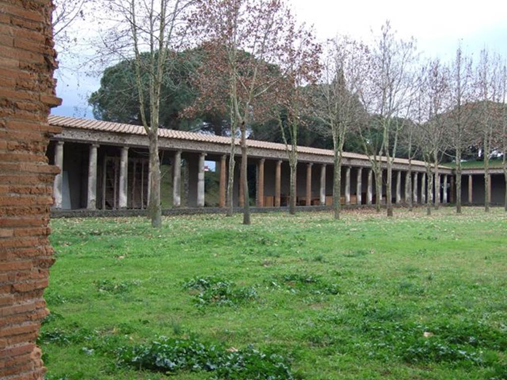 II.7.2 Pompeii. Palaestra. December 2006. View of south portico.