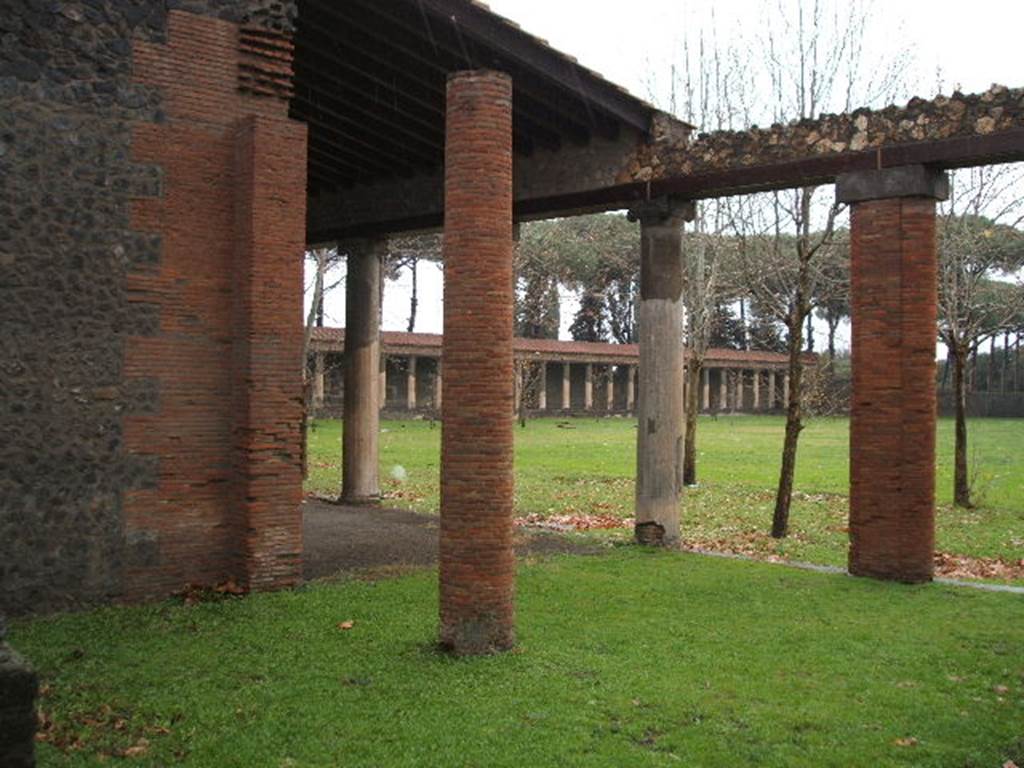 II.7.9 Pompeii. Palaestra. December 2006. Looking north east.