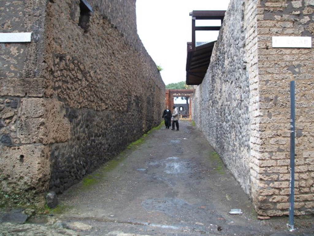 II.9                Roadway looking East towards Palaestra                   II.8.6
 
