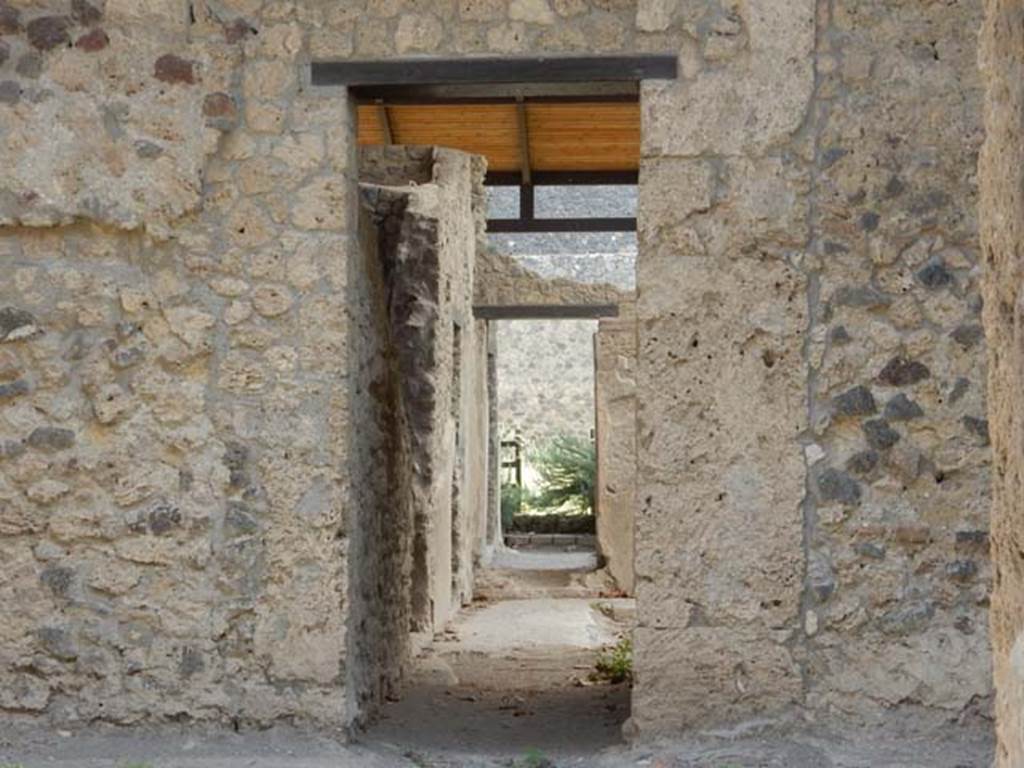 II.8.6 Pompeii. May 2017. Looking east along corridor. Photo courtesy of Buzz Ferebee.