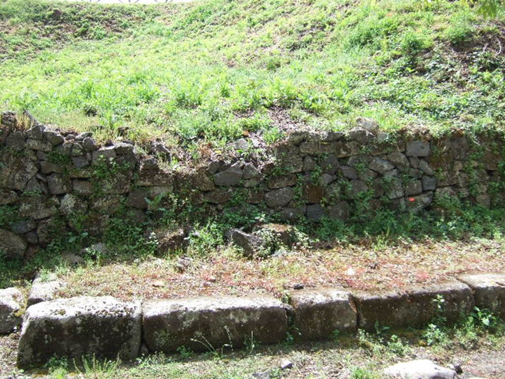 III.9.6 Pompeii. May 2005. Site of entrance at end of insula.