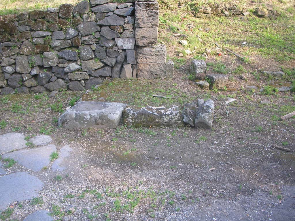 Via di Nola, Pompeii outside III.12.a. May 2010. Photo courtesy of Ivo van der Graaff.