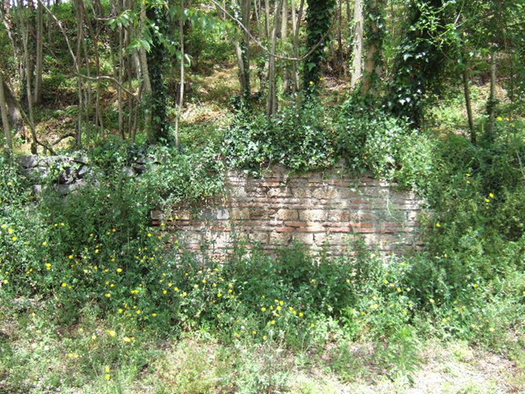 Wall between IV.4.d and IV.4.e, Pompeii.  May 2006