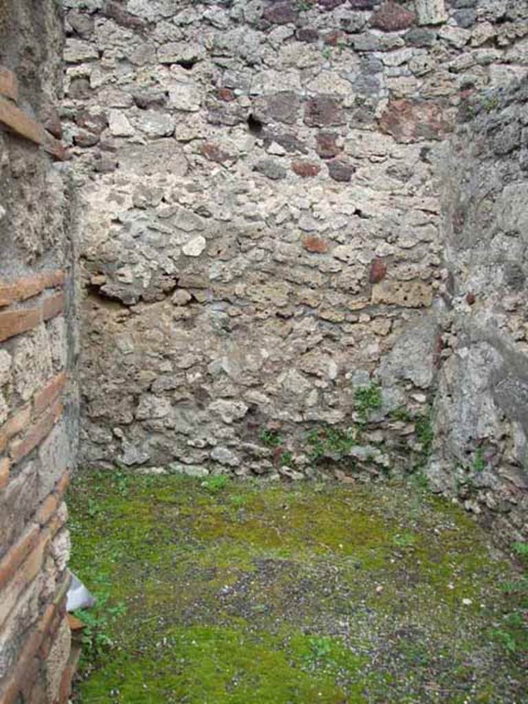 V.1.4 Pompeii. May 2010. Looking towards north wall of rear room in north-east corner.