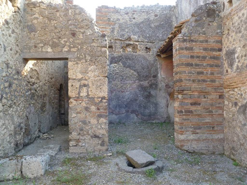 V.1.31 Pompeii. July 2010. Looking east across shop. Photo courtesy of Michael Binns.