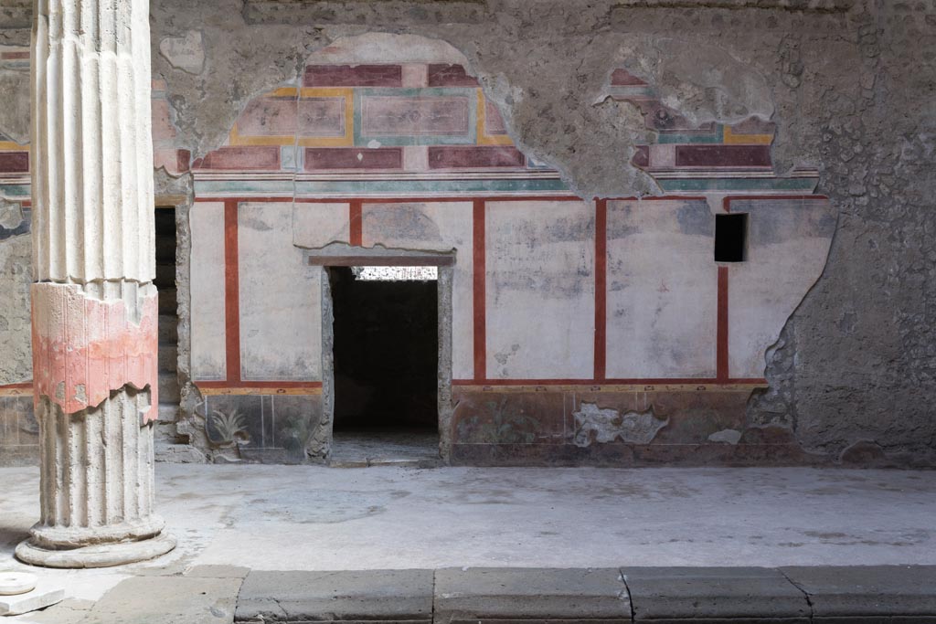 V.2.i Pompeii. March 2023. Room 1, looking east across atrium towards doorway to room 4, in centre. Photo courtesy of Johannes Eber.