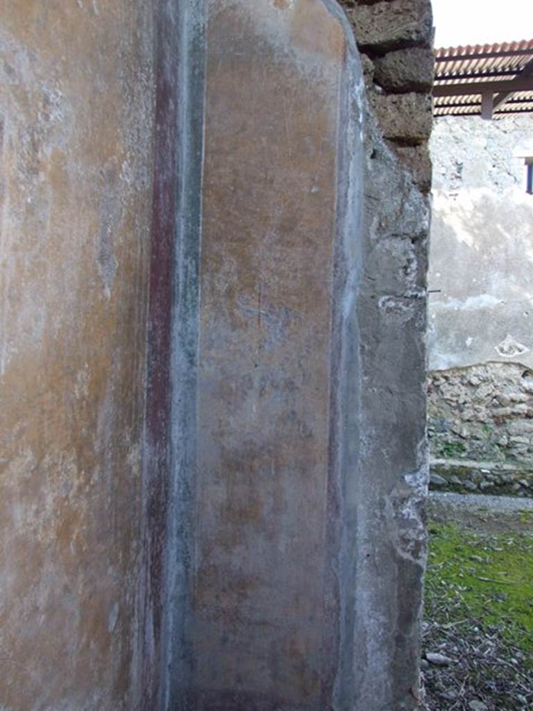 V.3.6 Pompeii. March 2009. Triclinium.  North west corner.