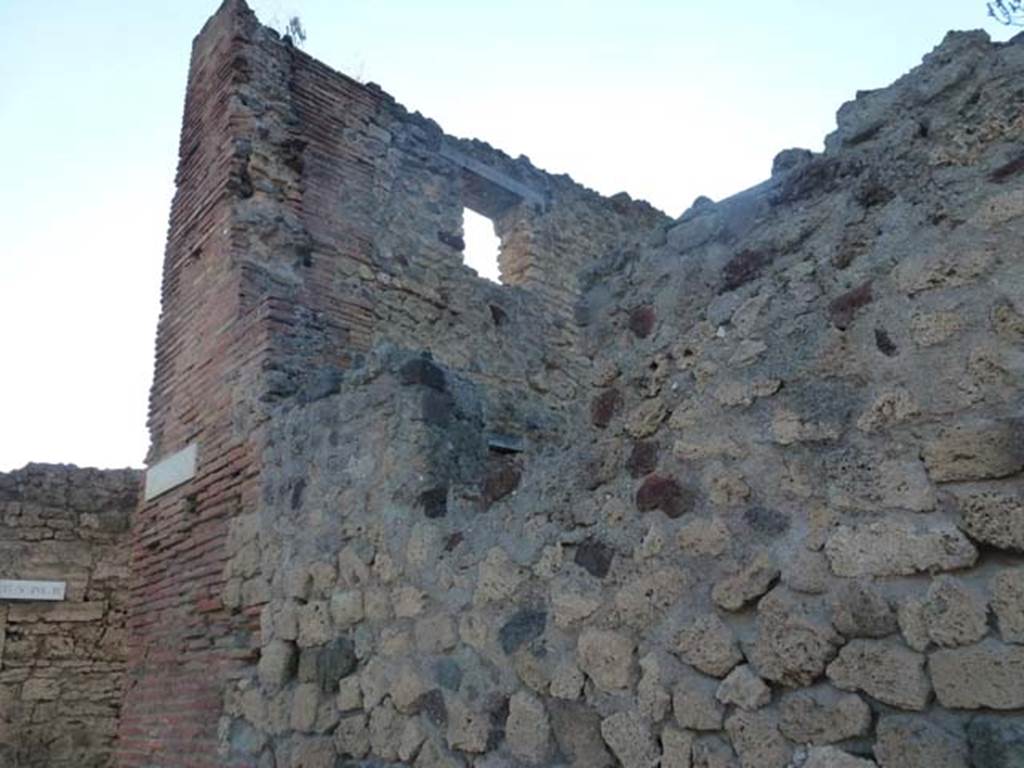 V.4.1 Pompeii. June 2012. Looking north-west along faade on Via di Nola. Photo courtesy of Michael Binns.