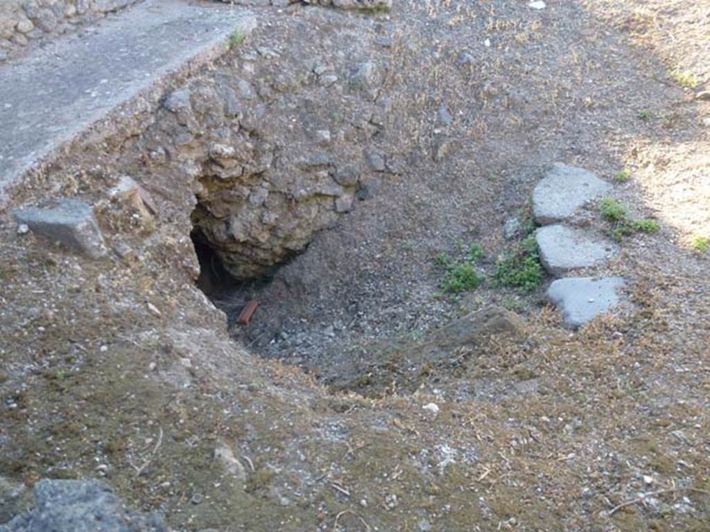 V.4.1 Pompeii. June 2012. Collapsed floor. Photo courtesy of Michael Binns.