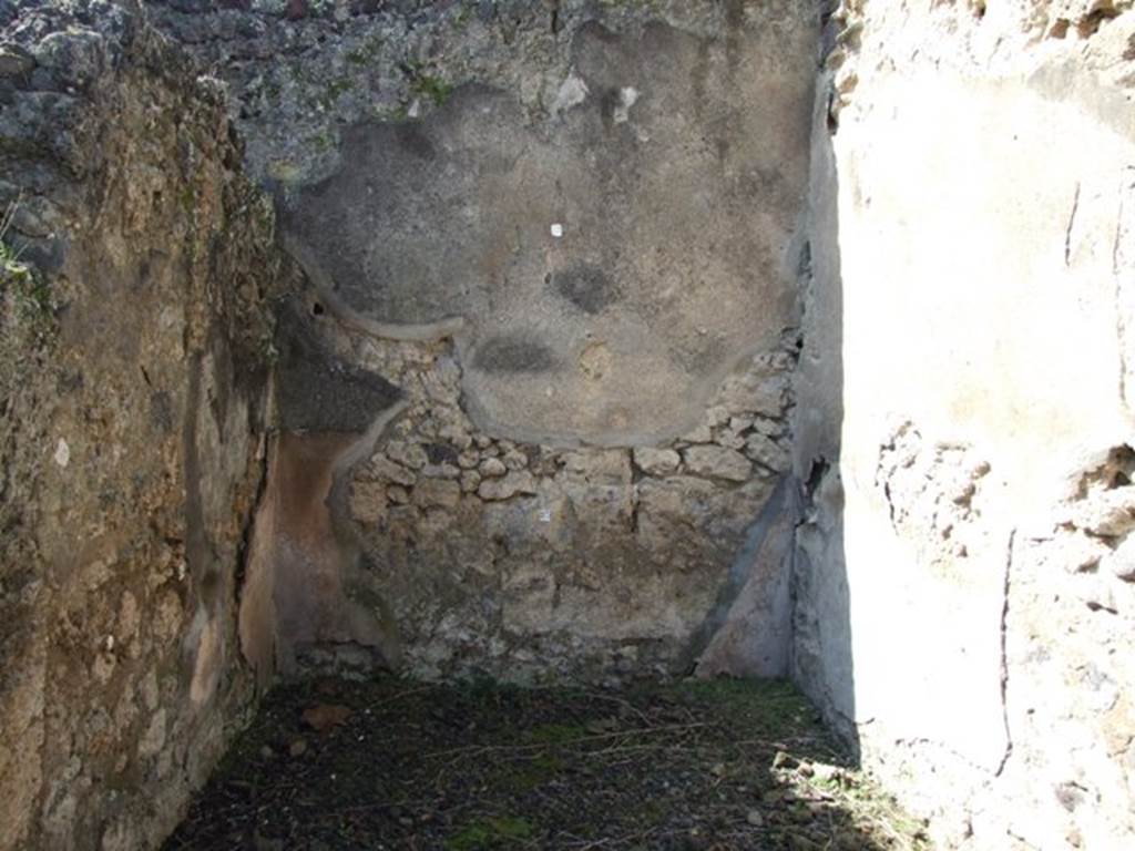 V.4.9 Pompeii.  March 2009.  West wall of middle room.