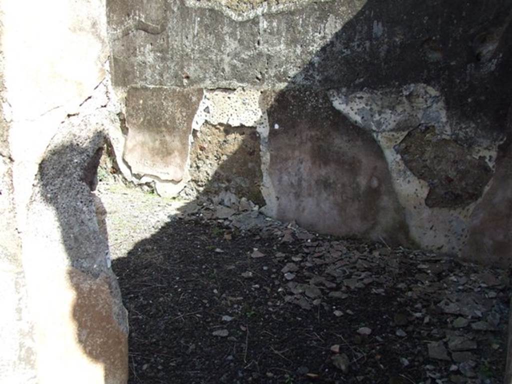 V.4.9 Pompeii.  March 2009. Triclinium.  East wall.