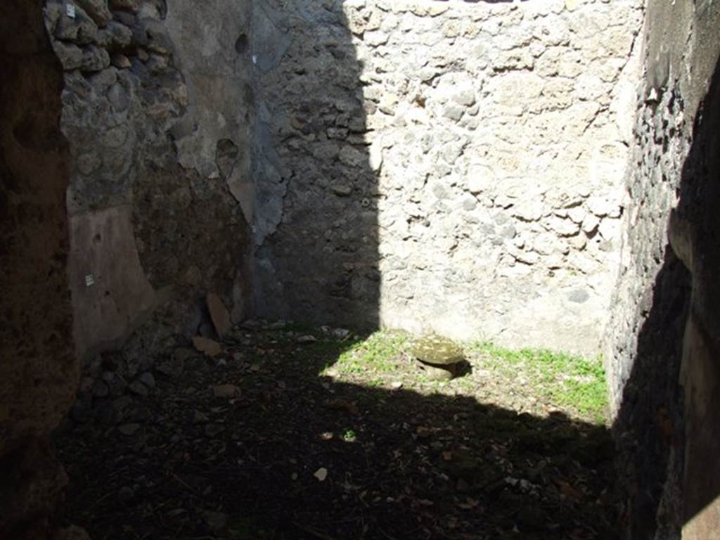 V.4.10 Pompeii.  March 2009.  Cubiculum.  North wall.