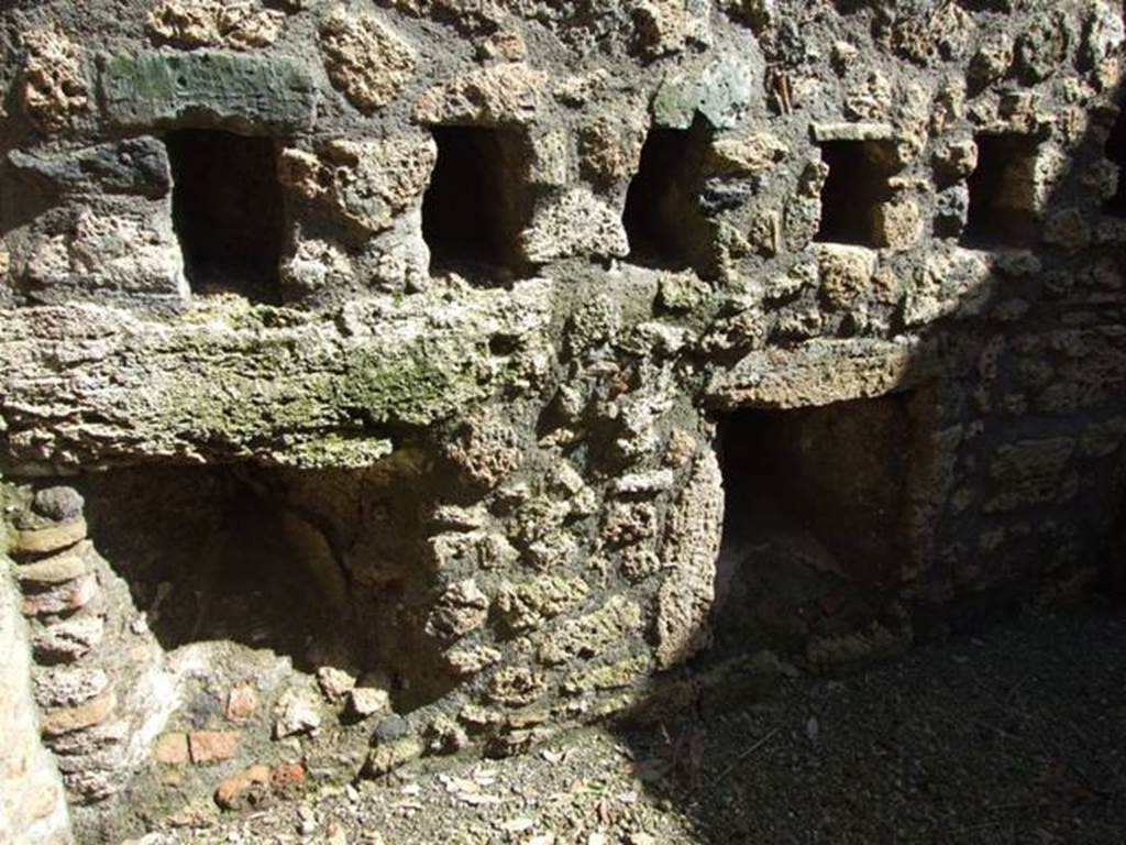 V.5.3 Pompeii.  March 2009.  Room 3. Rear room.  East wall.