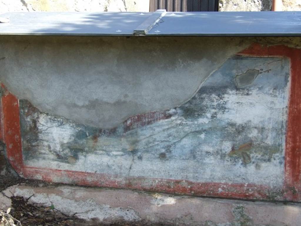 V.5.3 Pompeii.  March 2009.  Room 7.  Peristyle.  North east corner  of peristyle – Painting 1