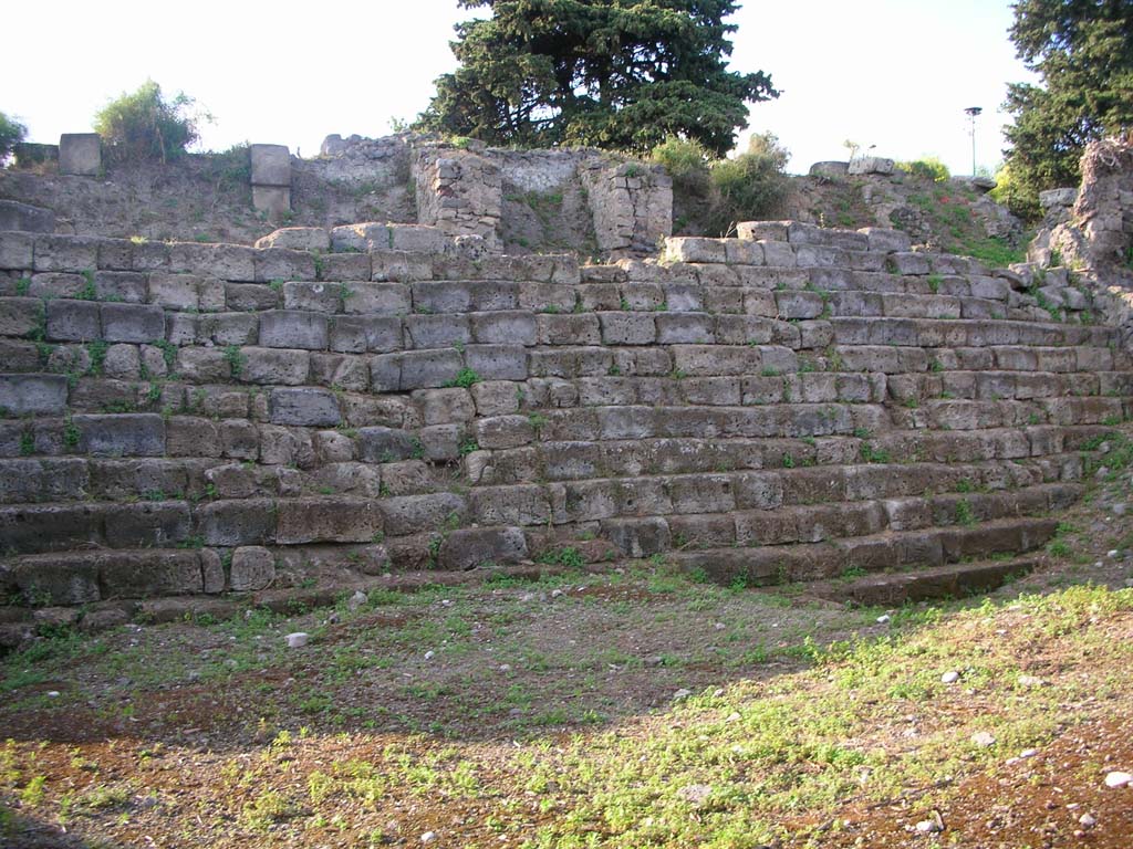 VI.1.1 Pompeii. May 2010. Public steps to the walls. Photo courtesy of Ivo van der Graaff.