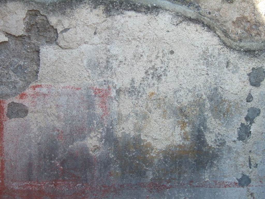 VI.2.11 Pompeii. September 2005. North wall of east ala/cubiculum (6).