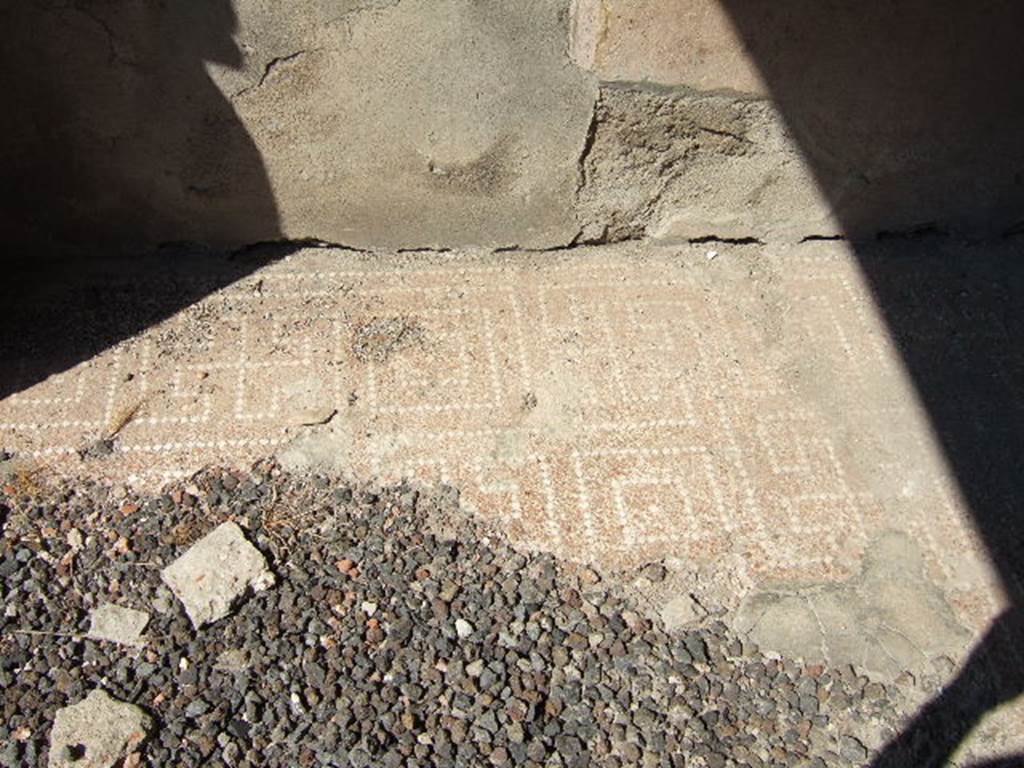 VI.2.13 Pompeii. September 2005.  Decorative floor.