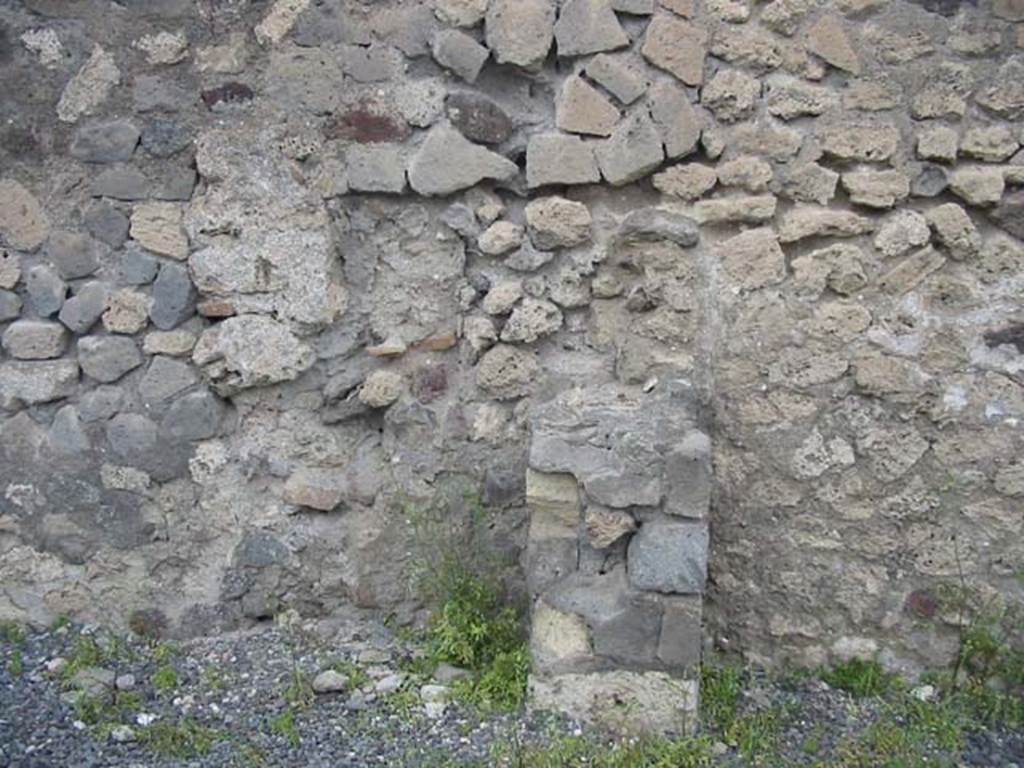 VI.4.9 Pompeii. May 2003. North wall. Photo courtesy of Nicolas Monteix.