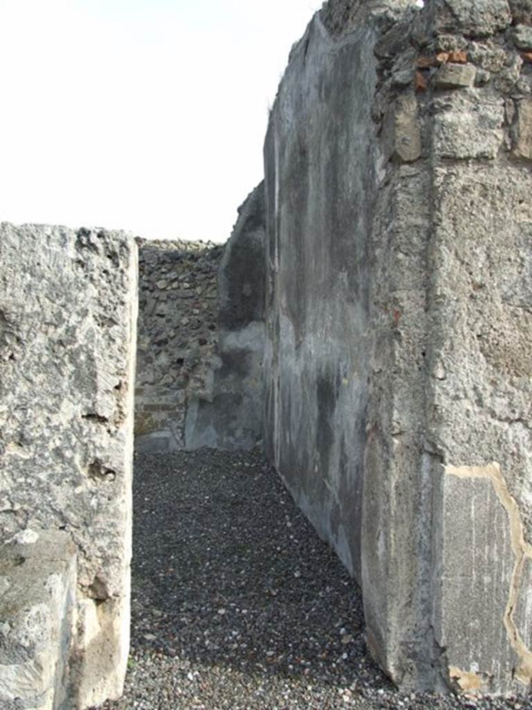 VI.5.3 Pompeii. December 2007. Looking east into room 5 from north-east corner of atrium.  