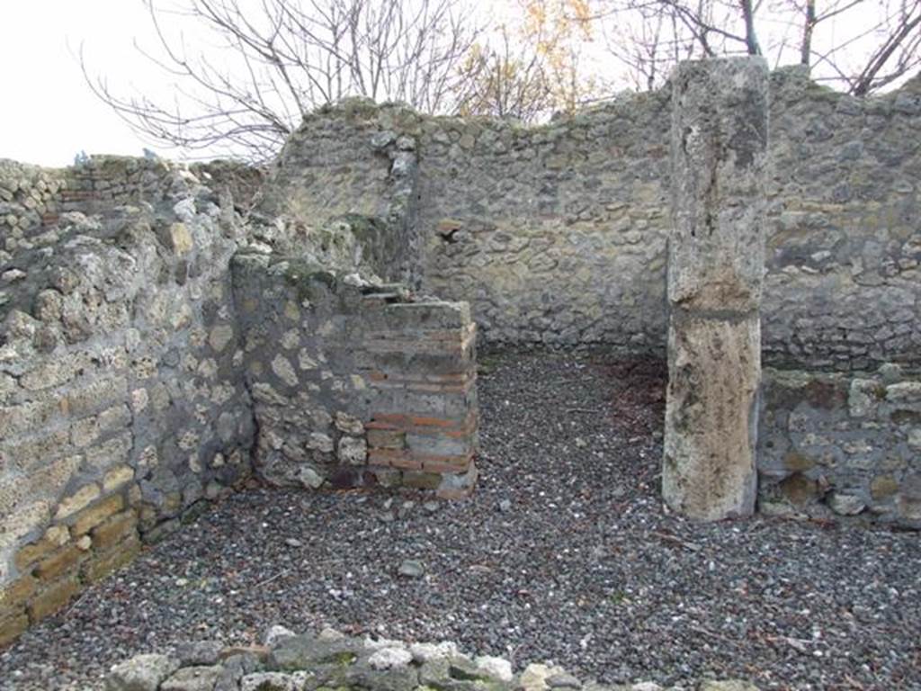 VI.5.3 Pompeii. December 2007. Room 19, doorway to room at eastern end.  