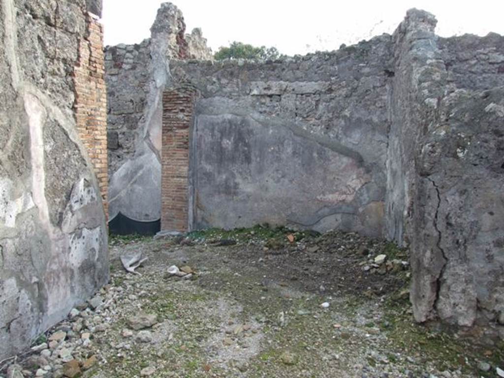 VI.5.5 Pompeii. December 2007. Looking south into ala on the south-east side of the atrium.