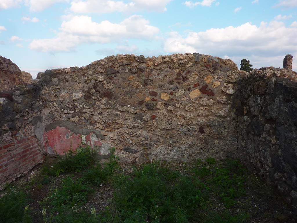 VI.5.9 Pompeii. November 2021. Looking towards east wall of triclinium. Photo courtesy of Hlne Dessales.