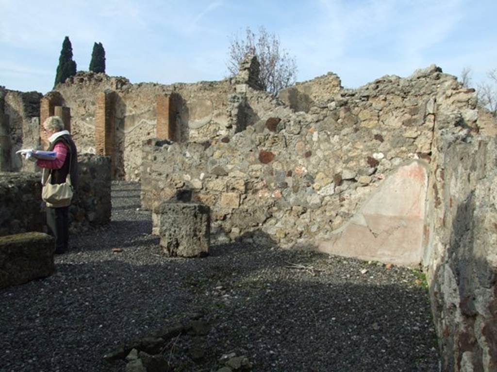 VI.5.10 Pompeii. December 2007. Room 2, looking north.