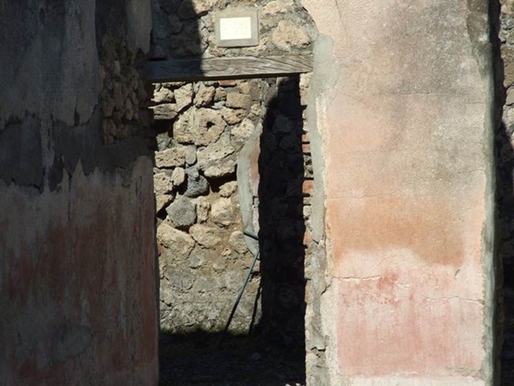 VI.5.16 Pompeii.  March 2009.  Room in north west corner of atrium.