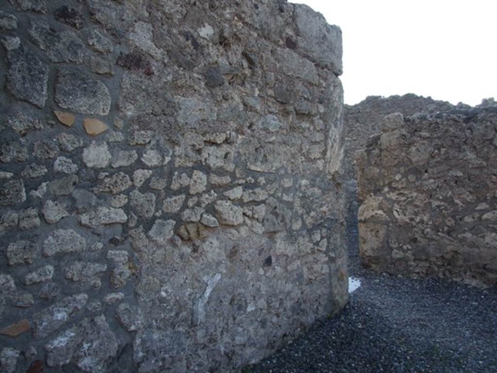 VI.7.10 Pompeii.  December 2007.  South wall.