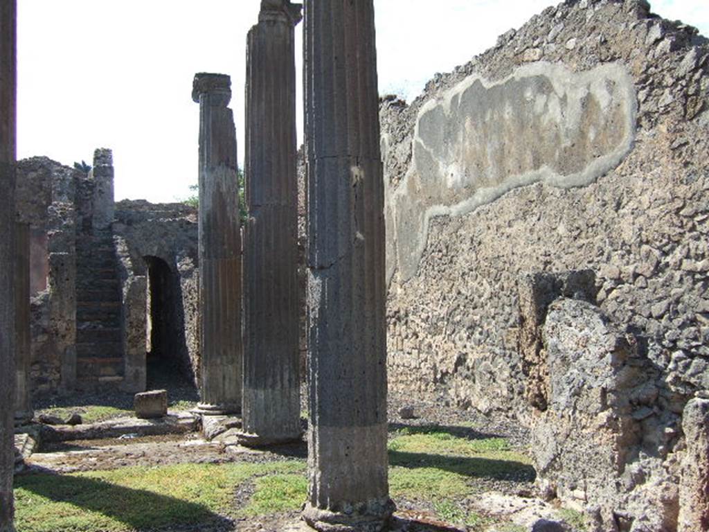 VI.7.21 Pompeii.  North side of atrium.