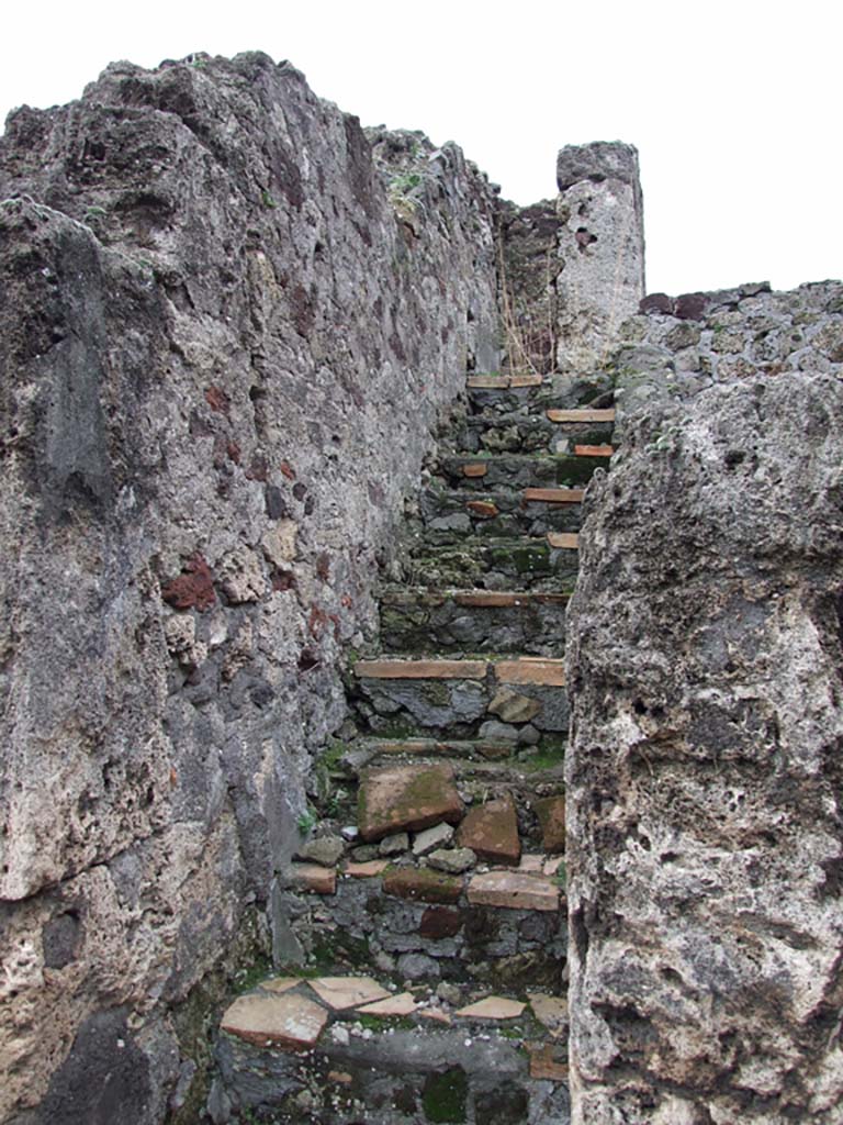 VI.7.21 Pompeii. December 2006. Staircase.