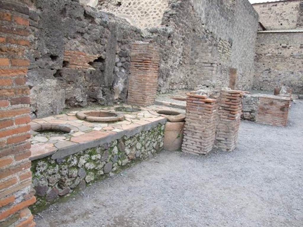 VI.8.8 Pompeii. December 2007. West side.