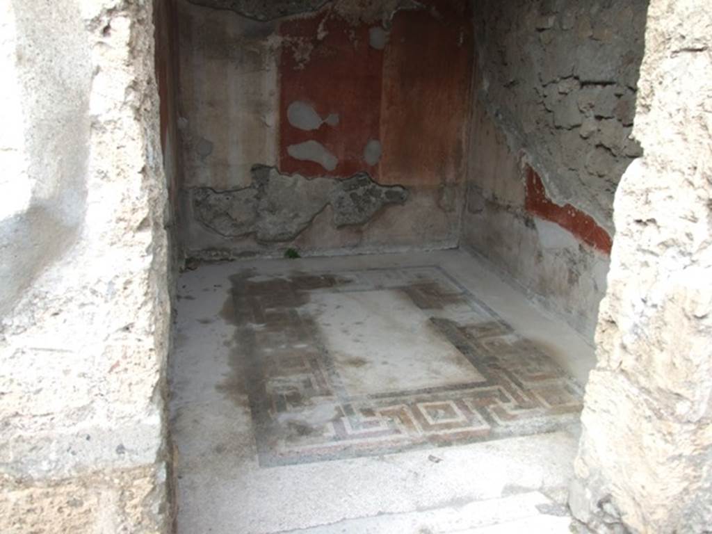 VI.9.6 Pompeii.  March 2009.  Room 12.  Coloured mosaic floor.