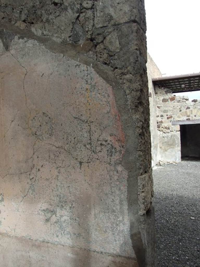 VI.9.7 Pompeii.  March 2009. Room 3.  Cubiculum.  East wall.

