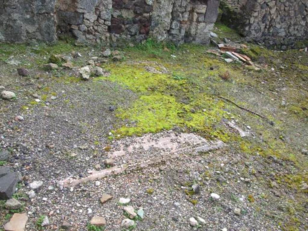 VI.10.4 Pompeii.  March 2009.  Patterned floor on south side of atrium.