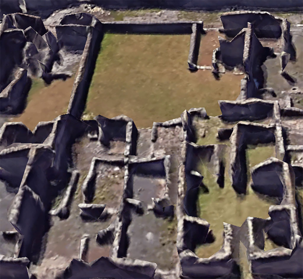 VI.11.14 Pompeii, on left of lower photo. Google Earth. 2023. Looking west.
VI.11.15 can be seen in the lower centre, with VI.11.16 on the right of the lower photo. 
VI.11.05 Pompeii, is in the upper photo.


