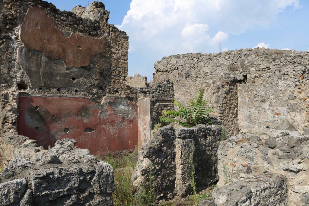 VI.14.8 Pompeii. December 2018. Looking north-east towards second rear room. Photo courtesy of Aude Durand.