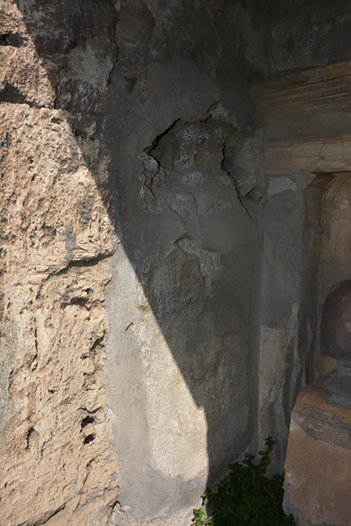 VI 15 5 Pompeii. March 2019. Room 1, looking towards north wall of recess.
Foto Annette Haug, ERC Grant 681269 DÉCOR.
