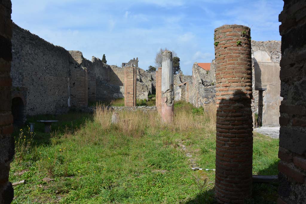 VI 15 5 Pompeii. March 2019. Garden area 11, looking north from south portico.
Foto Annette Haug, ERC Grant 681269 DCOR.

