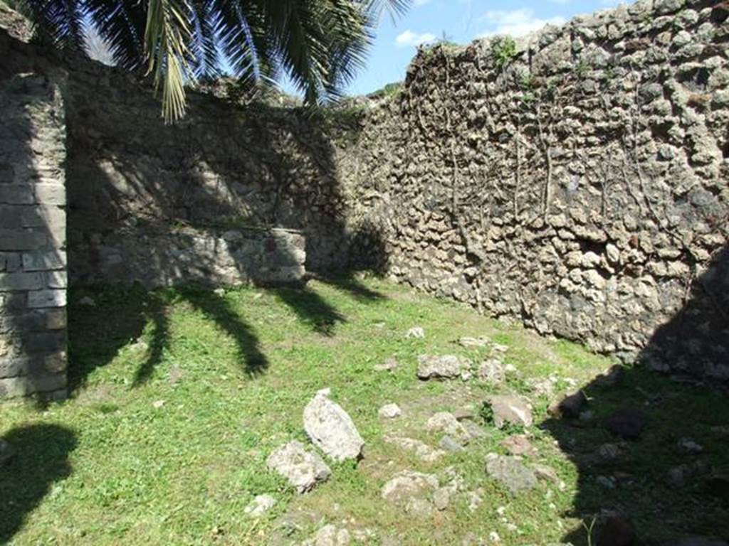 VI.15.5 Pompeii.  March 2009. Room 17.  Kitchen area.  Looking north east.