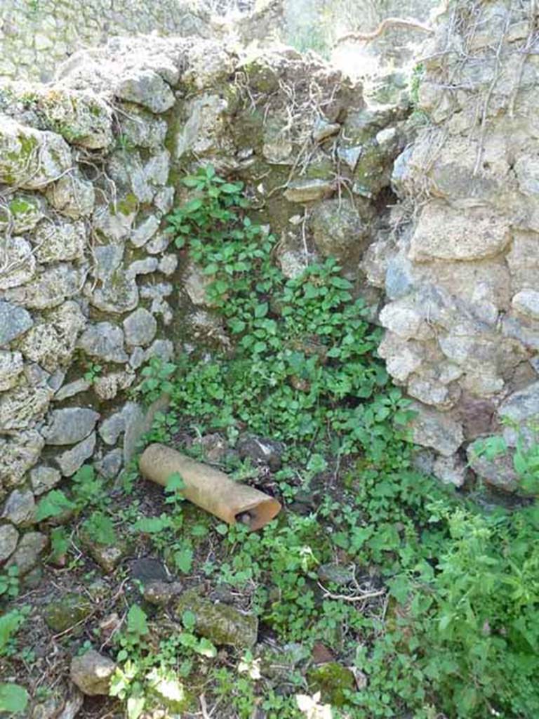 VI.16.11 Pompeii. May 2010. South-west corner of small room.