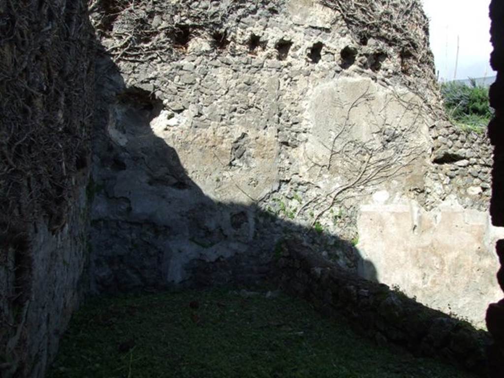 VI.16.18 Pompeii.  March 2009.  Room in north west corner. North wall.