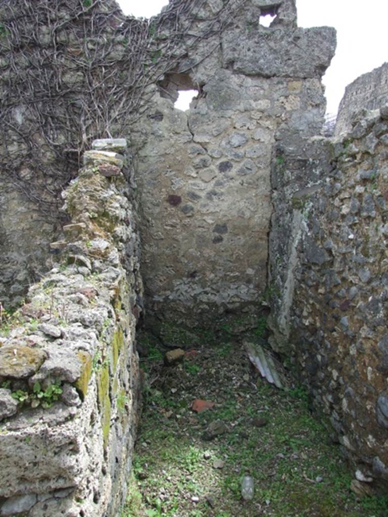 VI.16.27 Pompeii. March 2009. Room Z, latrine. Looking south. 