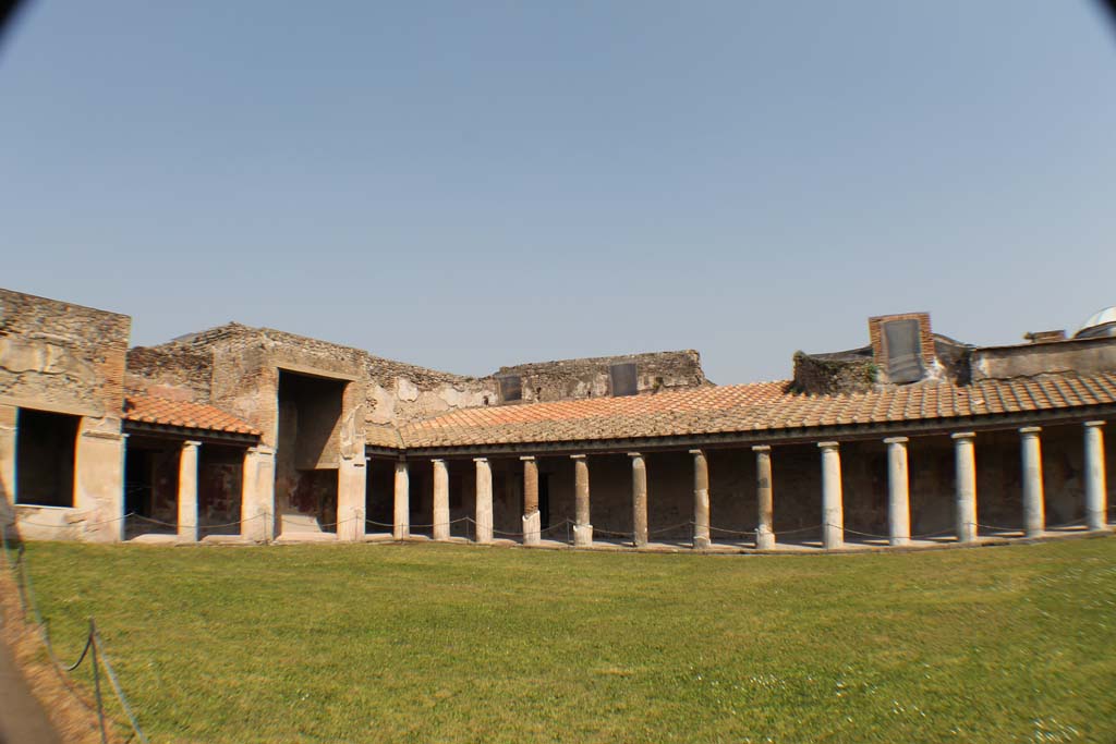 VII.1.8 Pompeii. March 2014. Looking north-east across gymnasium C from west side.
Foto Annette Haug, ERC Grant 681269 DCOR

