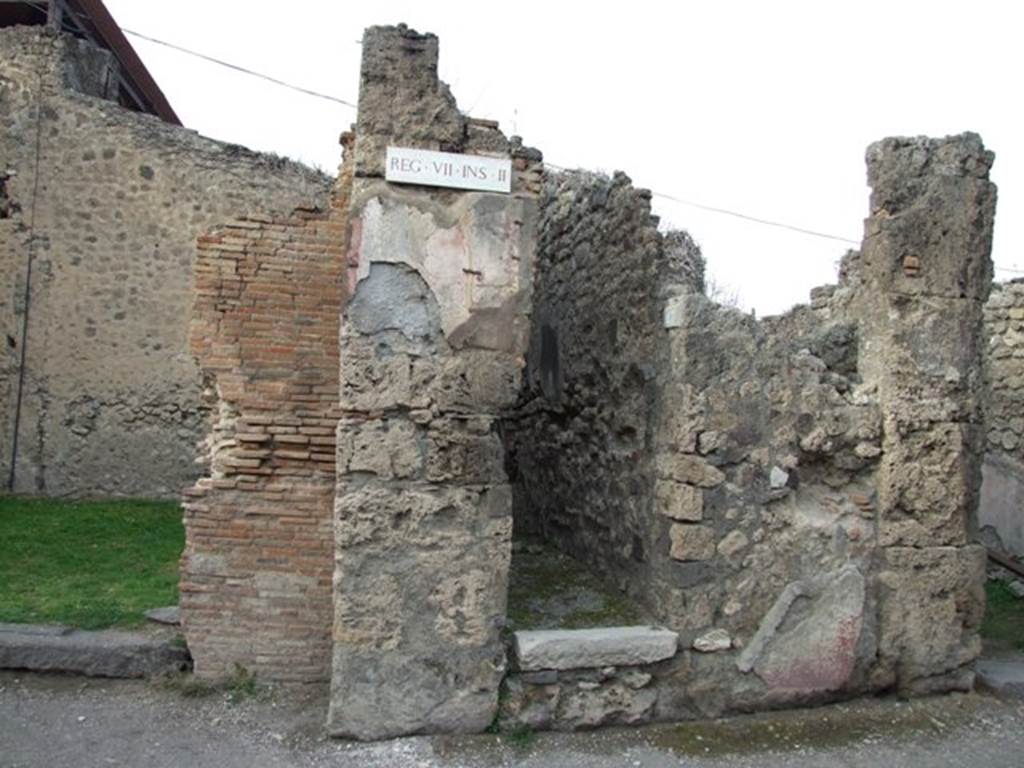 VII.2.47 Pompeii. December 2007. Entrance.