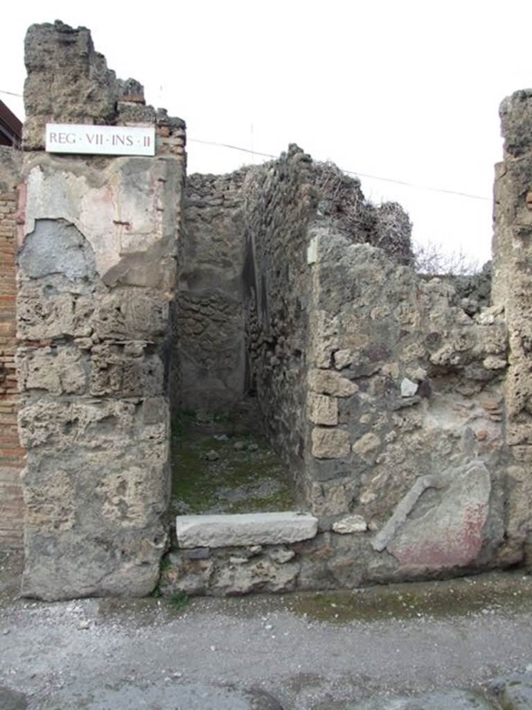 VII.2.47 Pompeii. December 2007. Entrance.