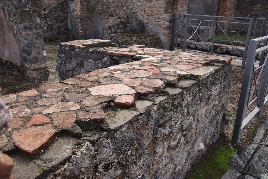 VII.3.1 Pompeii. October 2020. Looking south-west across counter. Photo courtesy of Klaus Heese.