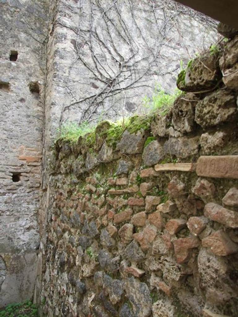 VII.3.4 Pompeii. March 2009.  West wall of Kitchen.

