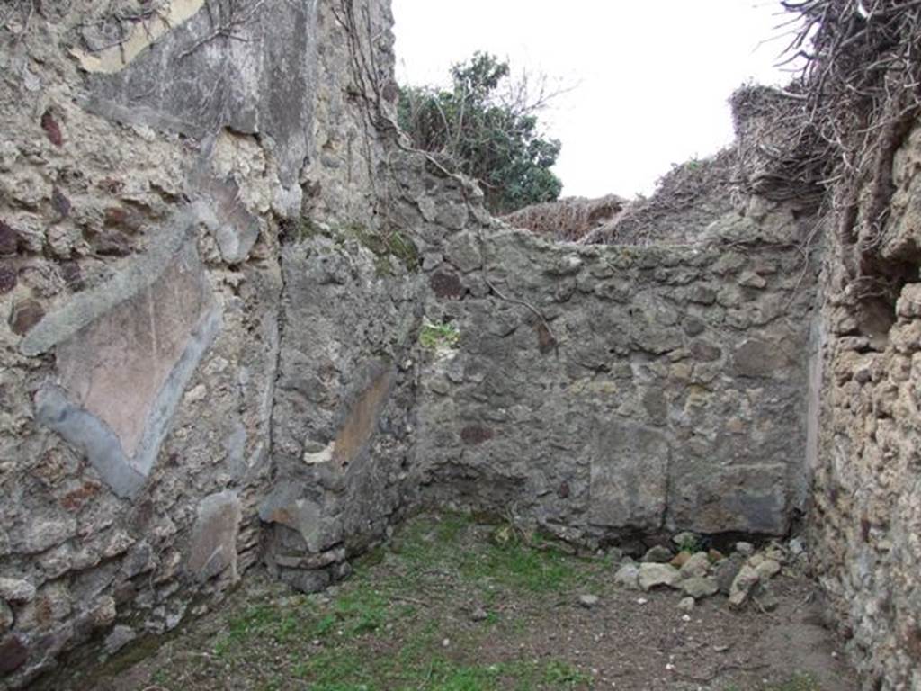 VII.3.17 Pompeii. December 2007. West wall.