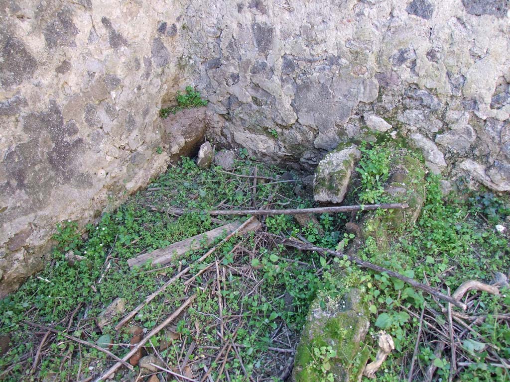 VII.3.30 Pompeii. March 2009. Room 2, latrine.